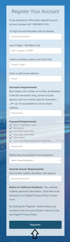 register revvi credit card account