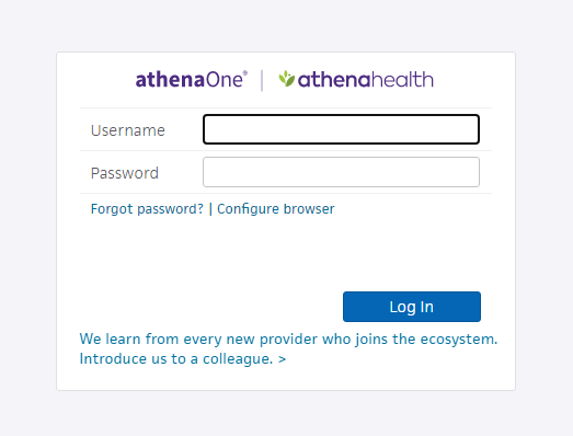 athena login