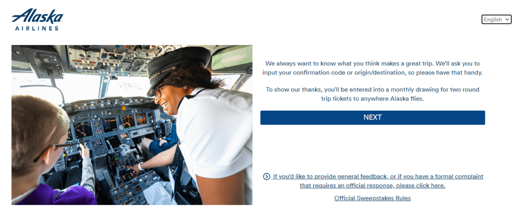 alaska airlines survey