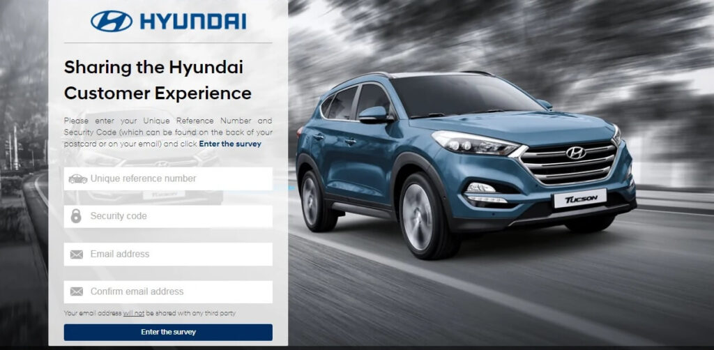 hyundai customer survey