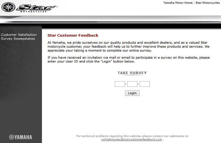 star customer feedback survey