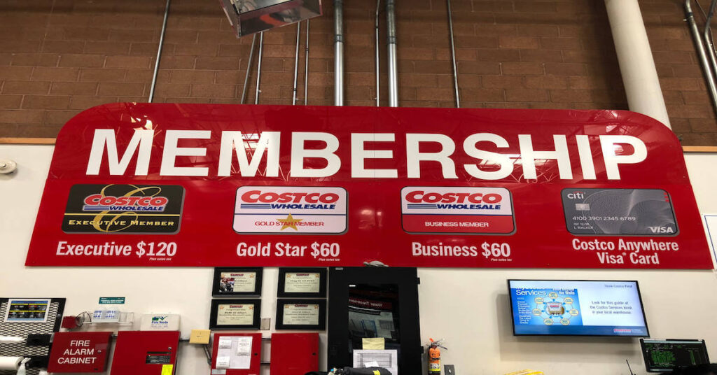 types of costco membership