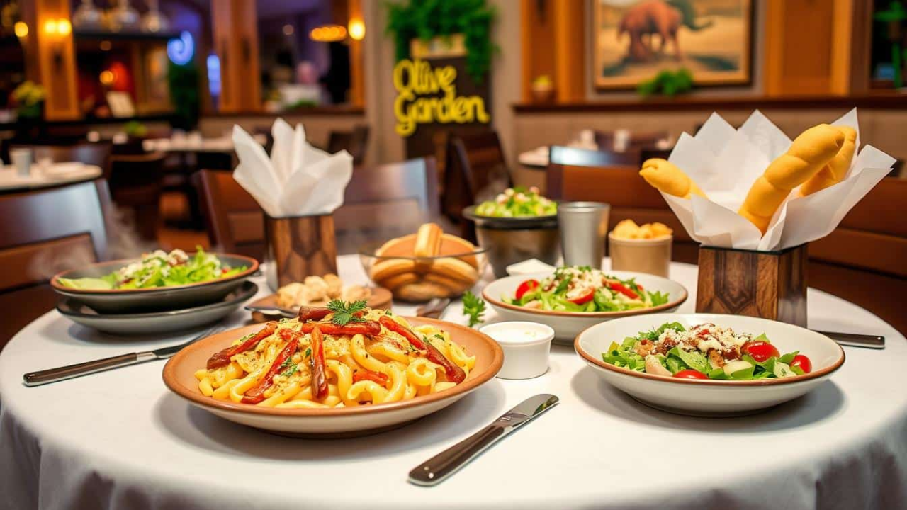 Olive Garden Lunch Menu