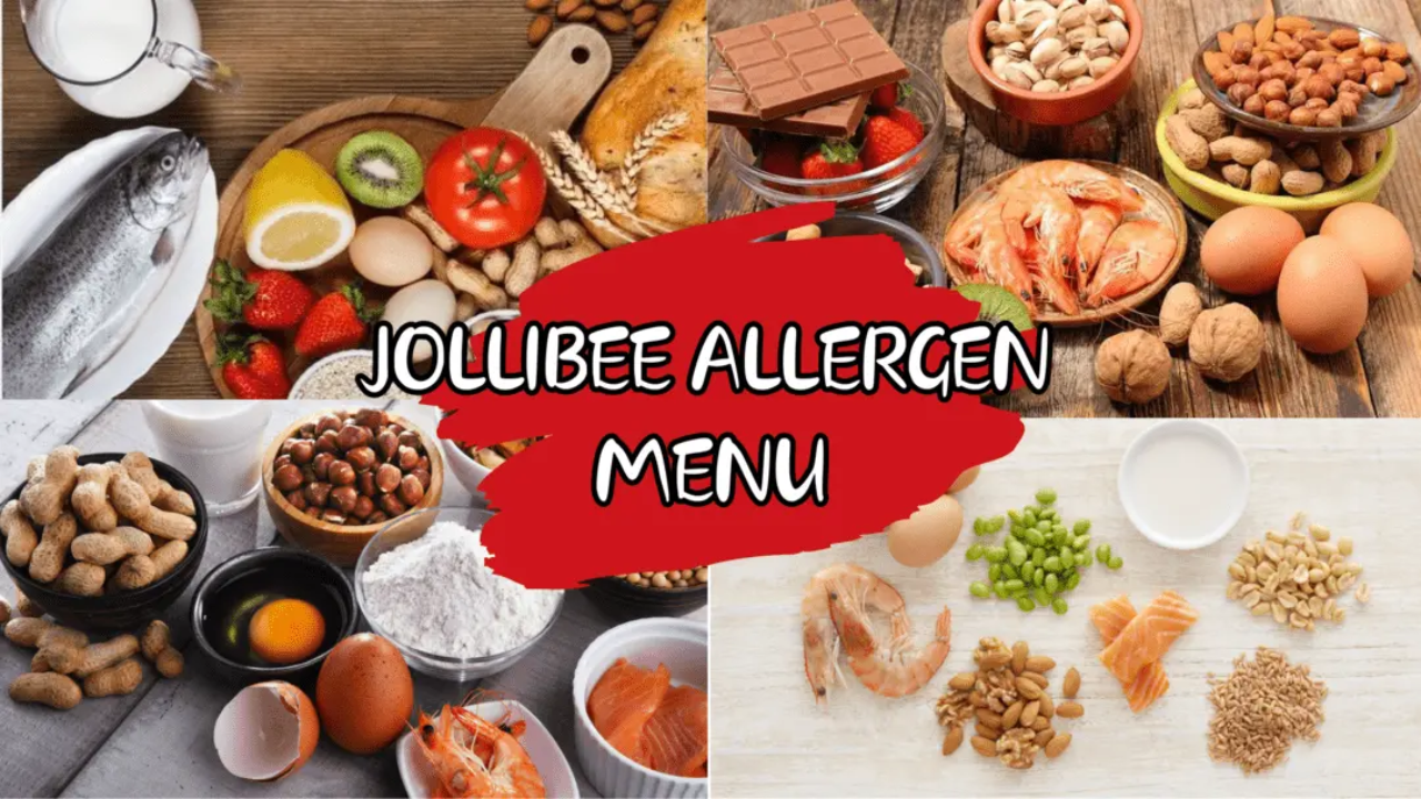 Jollibee Allergy Menu