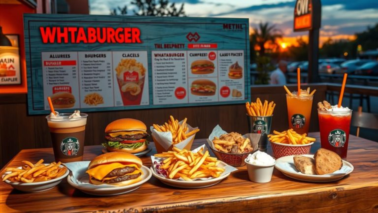 Whataburger Boiling Springs Menu