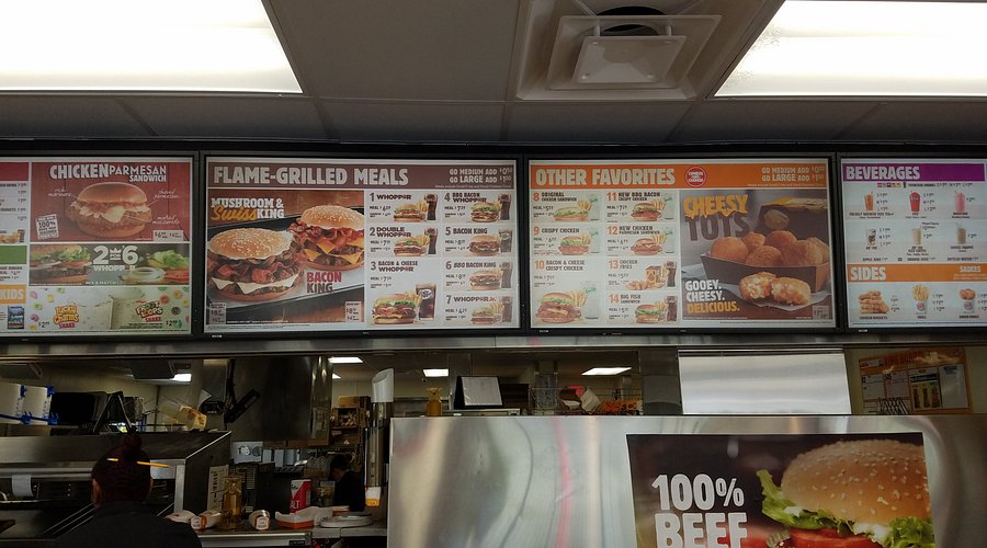 Burger King Senior Menu – Discounts for 60+ Diners