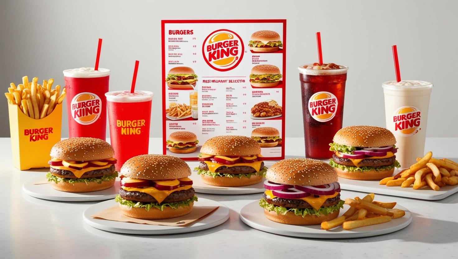 Burger King Meals Menu