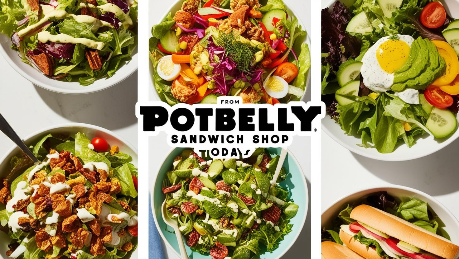 Explore Fresh Salads on Potbelly Salads Menu Today