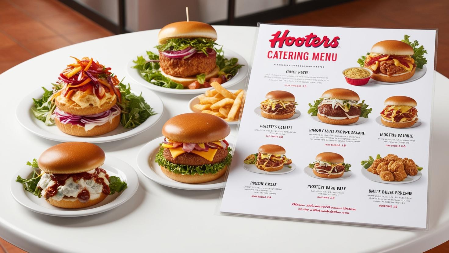 Hooters Catering Menu