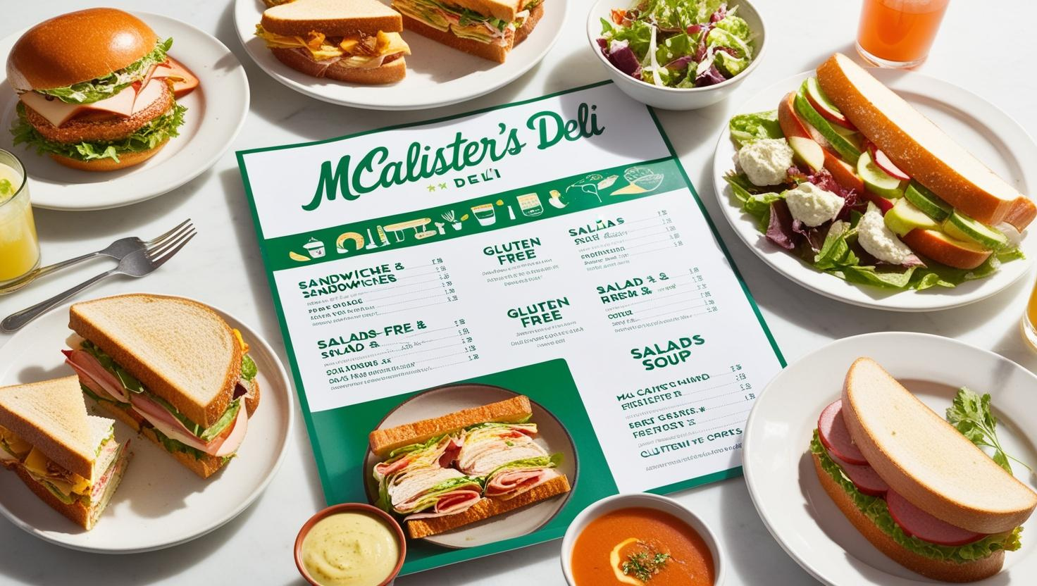 McAlister’s Gluten Free Menu