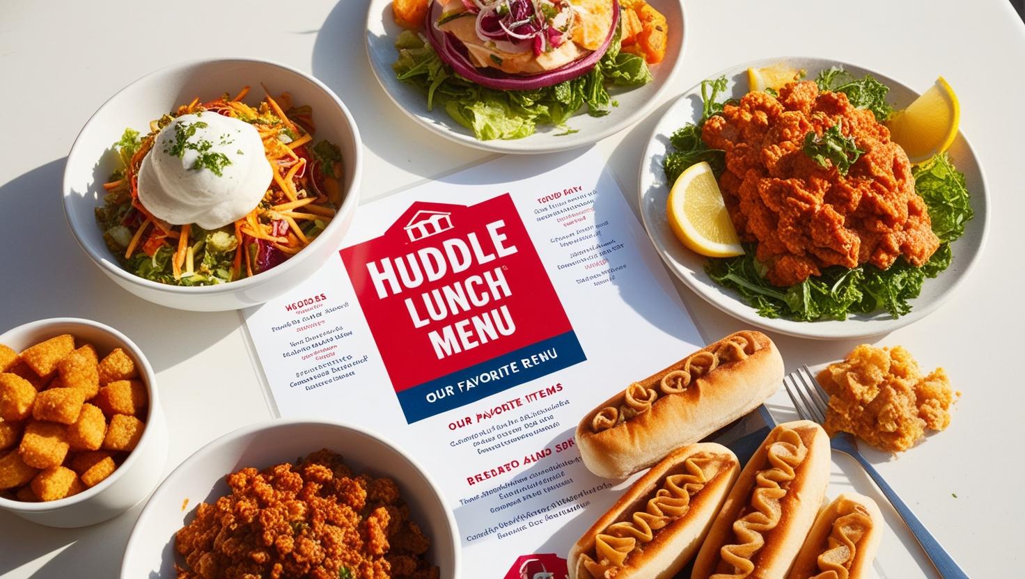 Savor the Huddle House Lunch Menu Favorites