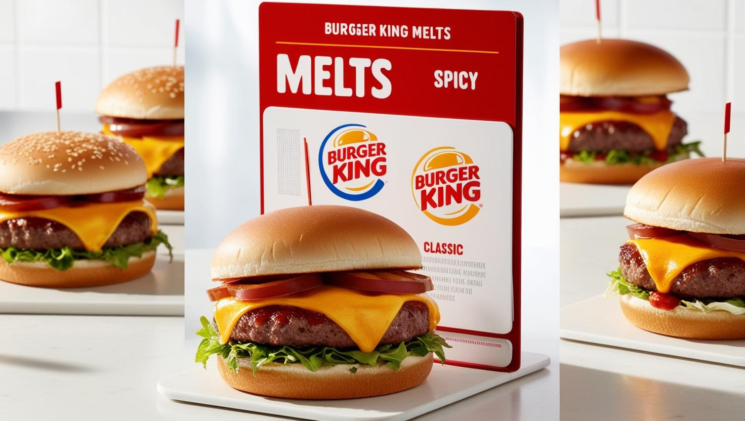 Burger King Melts Menu