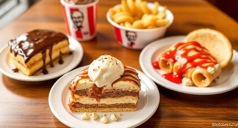 KFC Dessert Menu