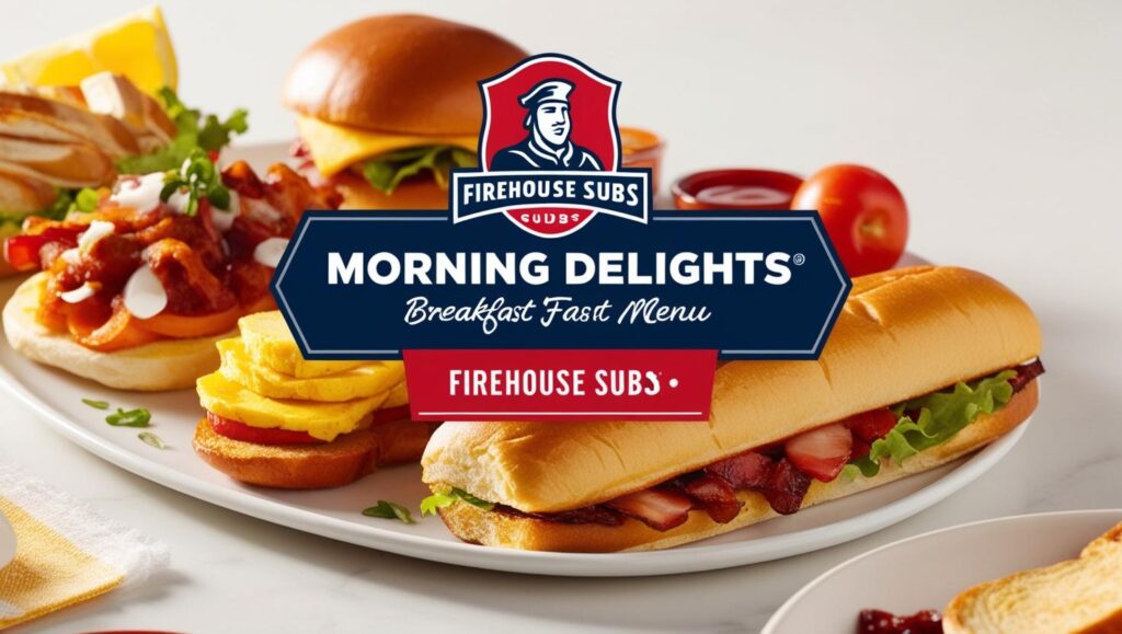 Firehouse Subs Breakfast Menu