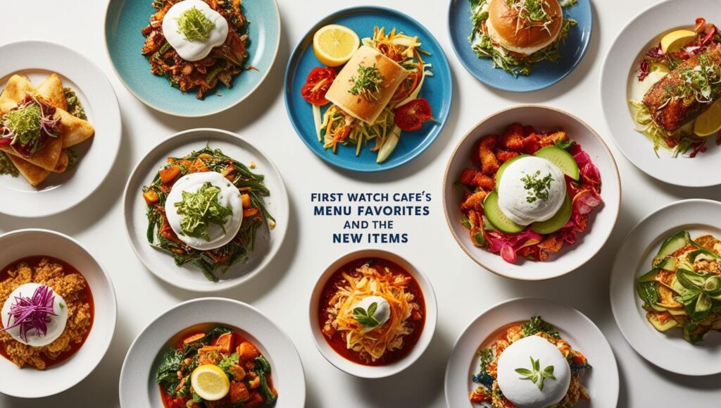 First Watch Cafe Menu Favorites & New Items