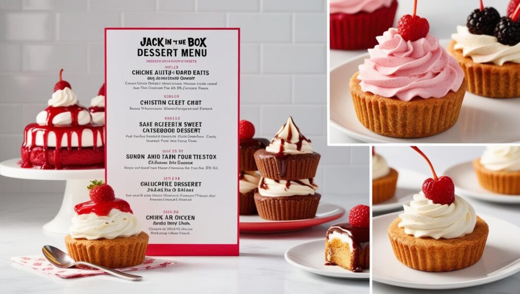 Jack in the Box Dessert Menu