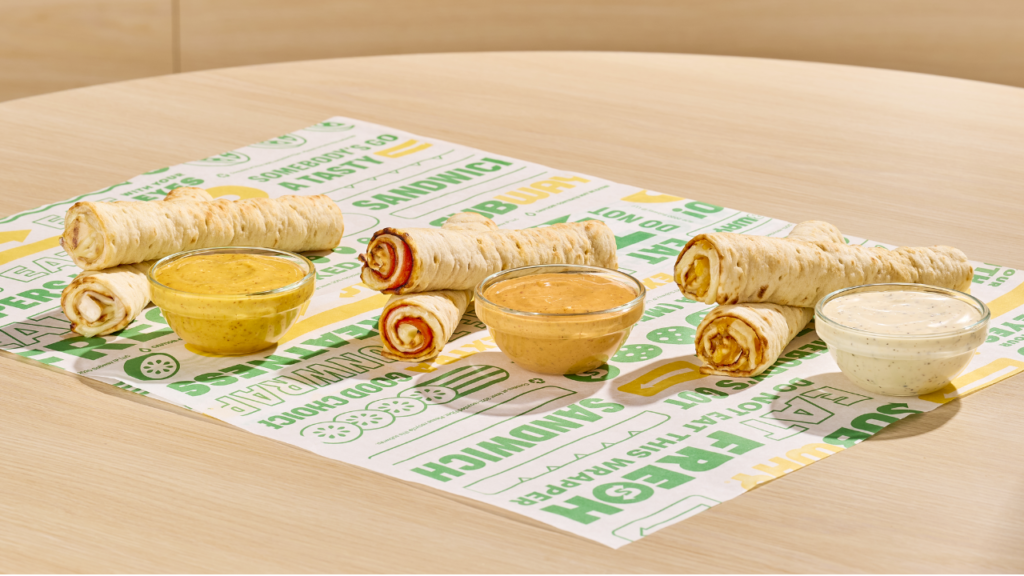 Subway Dippers Menu With Prices