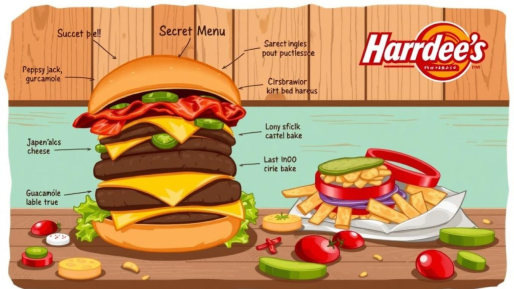 Hardee’s Hamburger Menu