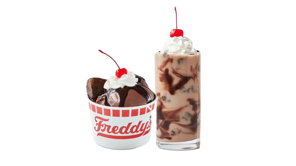 Freddy’s Ice Cream Menu