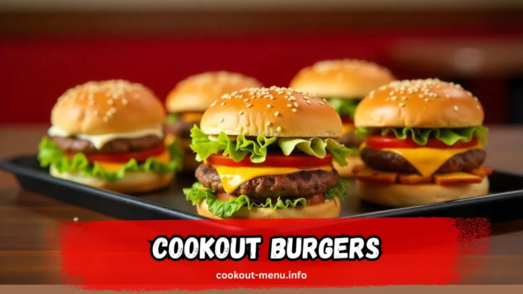 Cookout Menu with Prices