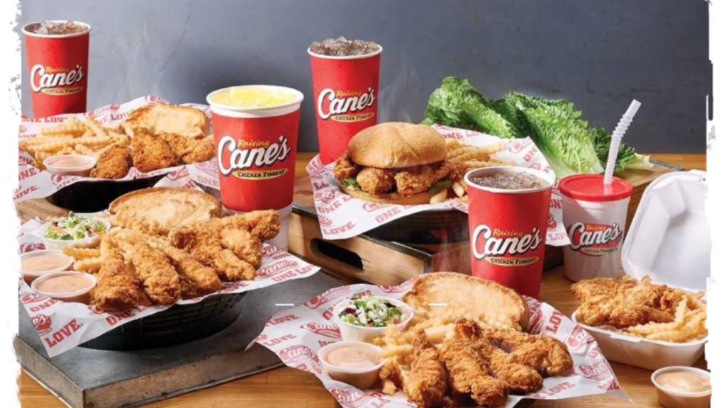 Raising Cane’s Catering Menu