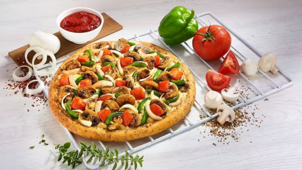 Domino’s Veg Pizza Menu