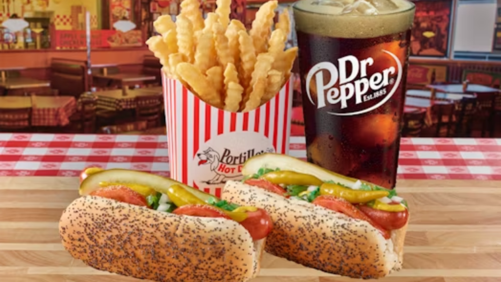 Portillo’s Kids Menu With Prices